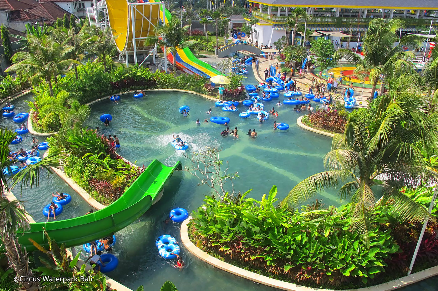 Review, Lokasi , Dan Tiket Masuk Circus Waterpark Bali - Pariwisataku