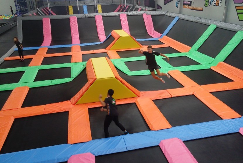 Review Bounce Street Asia Trampoline Park Jakarta Pariwisataku